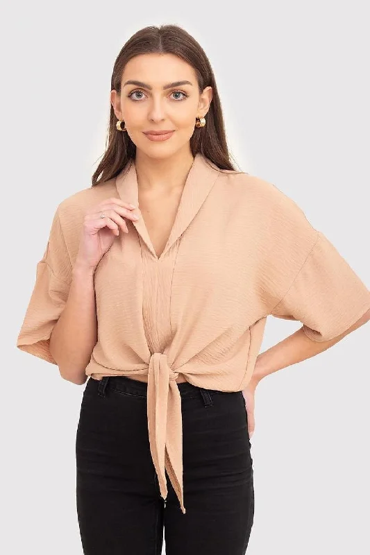 Blouse Ax Paris Cotton Casual Blouse