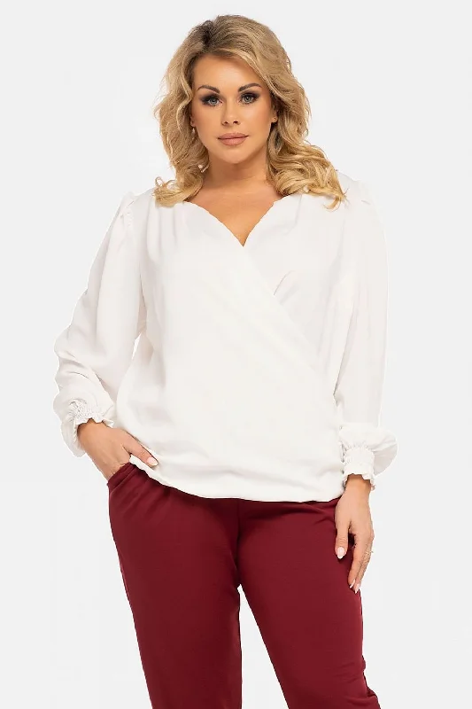 Plus size blouse Karko Soft Knit Blouse