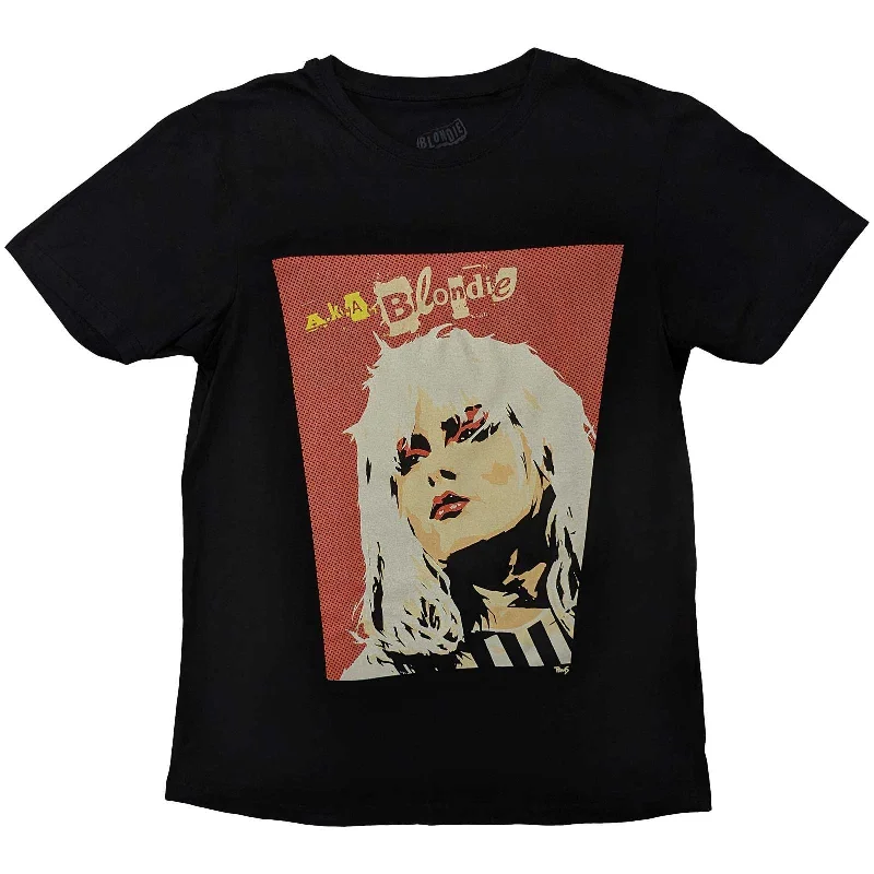 Blondie | Official Band T-Shirt | AKA Pop Art Solid Print Embellished