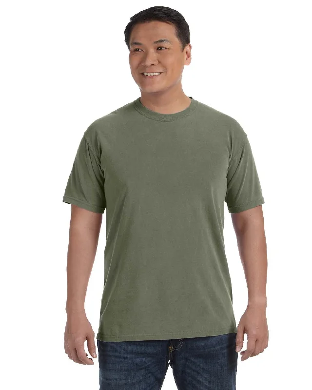 Comfort Colors Ringspun Garment-Dyed T-Shirt | Sage Thin T-Shirt Open Front Quick Dry