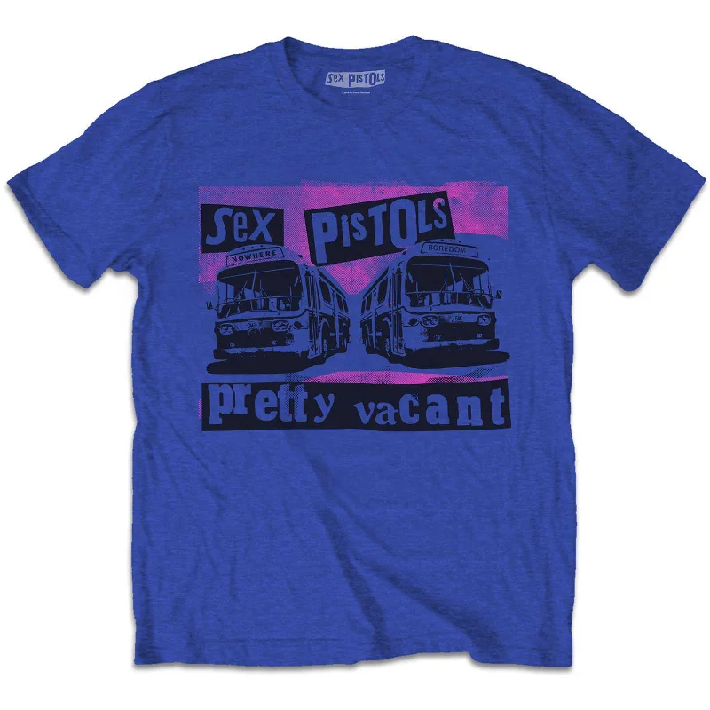 The Sex Pistols Kids T-Shirt: Pretty Vacant Coaches Elegant Classic Vintage