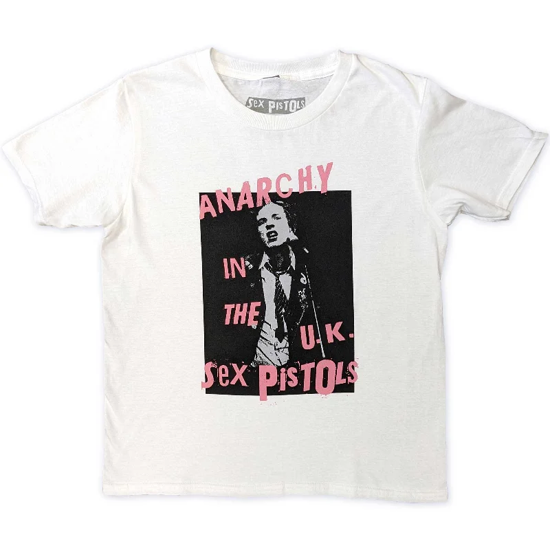 The Sex Pistols Kids T-Shirt: Anarchy In The UK Boxy Fit Fitted Loose