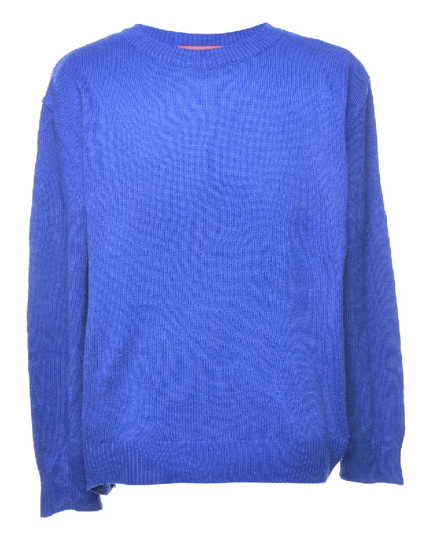 Blue Jumper - XL Thin Thick Dense