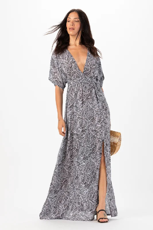 Elise Maxi Dress Fashionable High-Low Maxi Dress