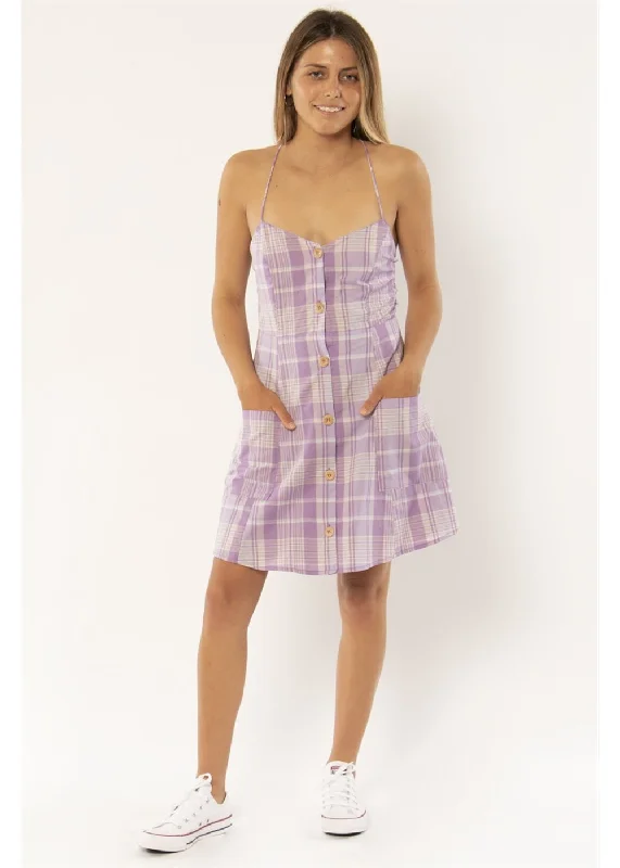 Sisstrevolution maria mini dress - Orchid Cozy Jersey Mini Dress