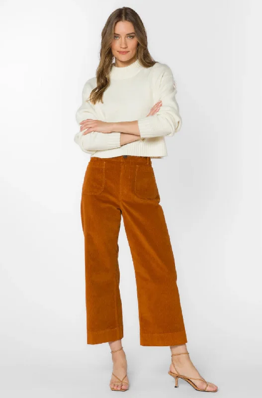 Autumn Trees Wide Leg Pant Classic Flared Pants