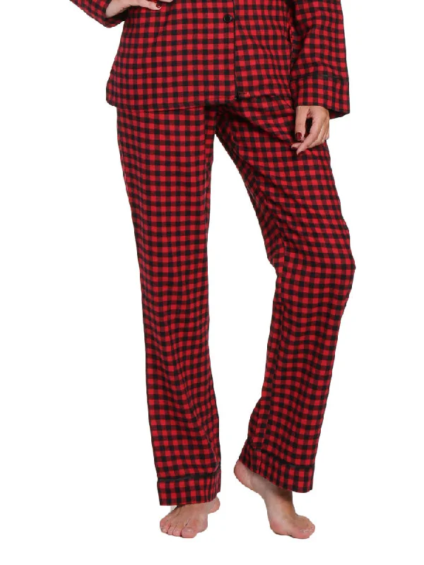 Gingham Red-Black