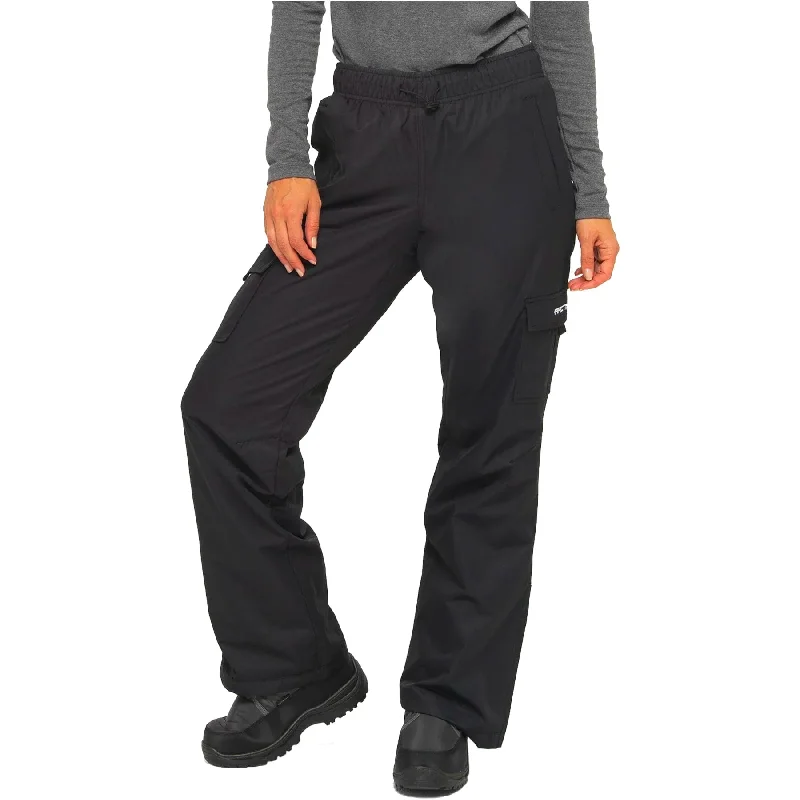 Arctix Womens Lumi Fleece Lined Cargo Pants Short Chic Checkered Pants