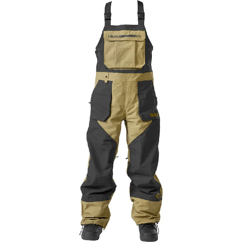 Basement Bib Snowboard Pants Slim Fit Casual Pants