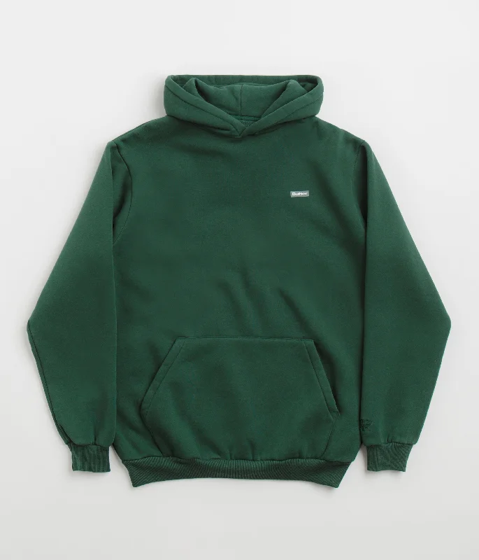 Butter Goods Basic Hoodie - Forest Oversized Hoodie Comfort Casual