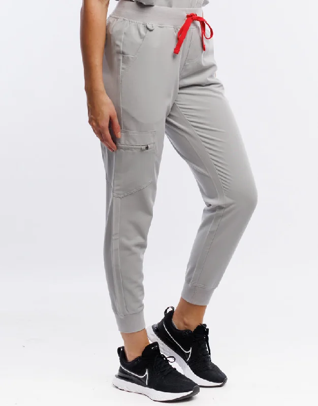 Essential Jogger Scrub Pants - Tail Light Classic Bootcut Trousers