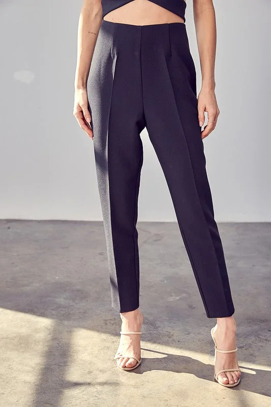 *High Waisted Slim Pants Formal Stretch Pants