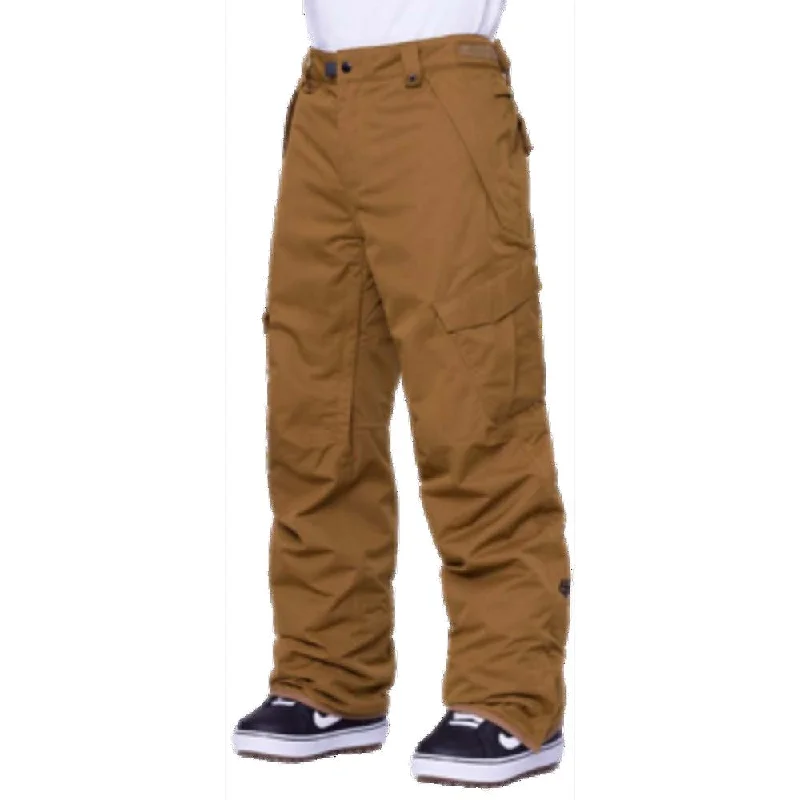 Infinity Cargo Snowboard Pants Sleek Black Pants