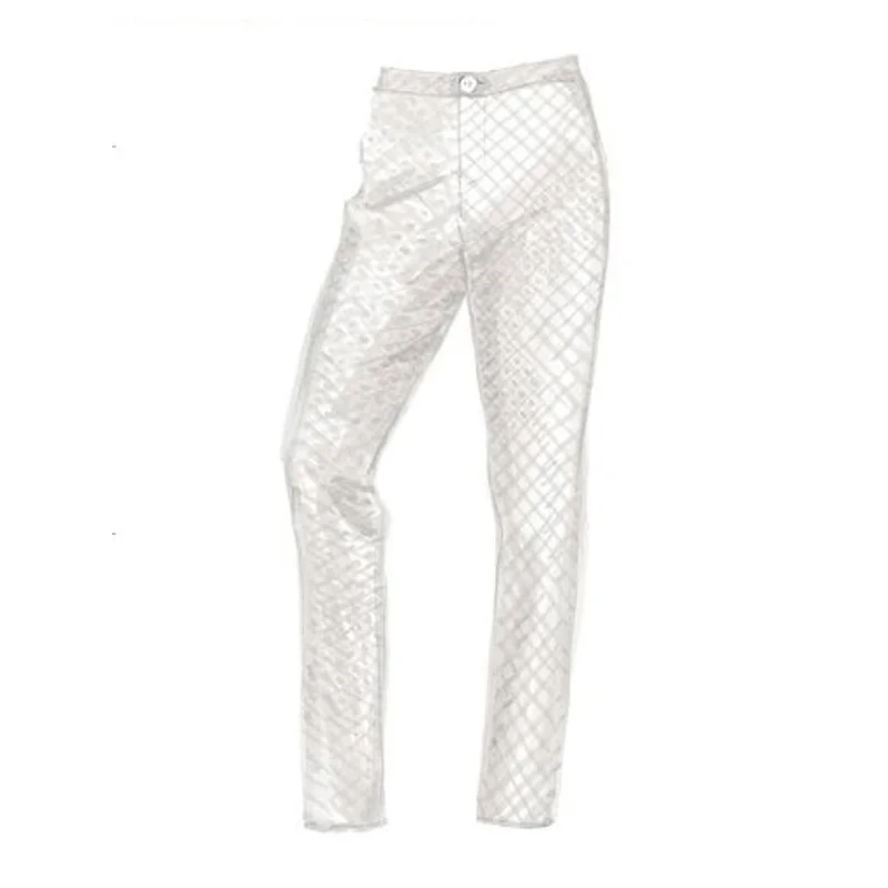 Textured Ankle Pant Cozy Lounge Pants