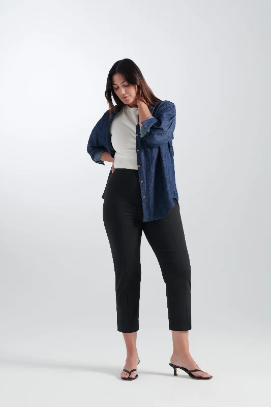 Merit Flat Front Pants Classic Bootcut Trousers