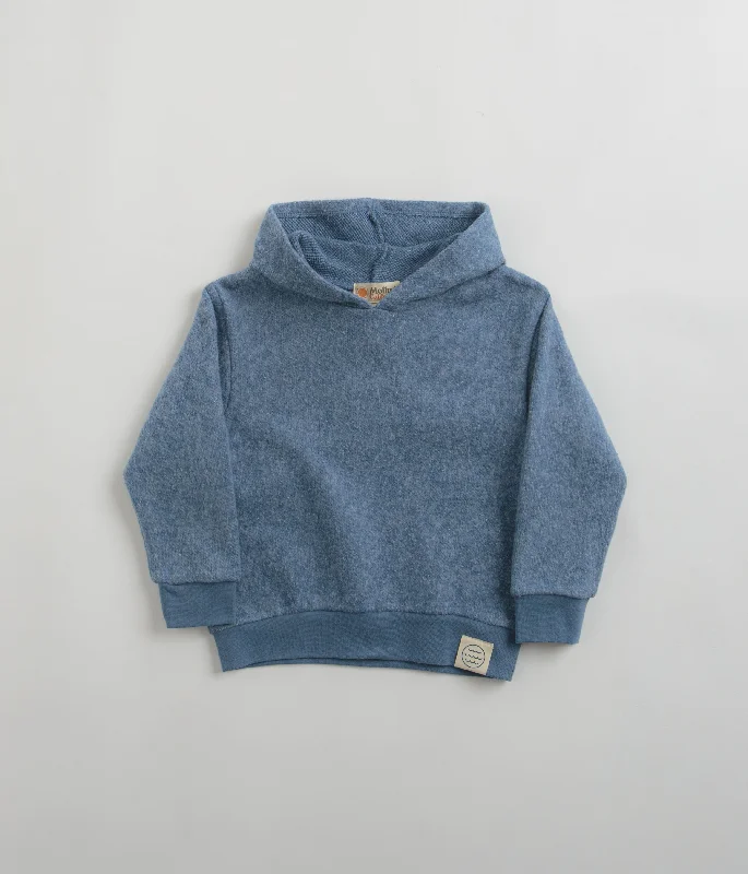 Mollusk Kids Softest Hoodie - True Blue Hoodie with Oversized Fit Loose Comfortable