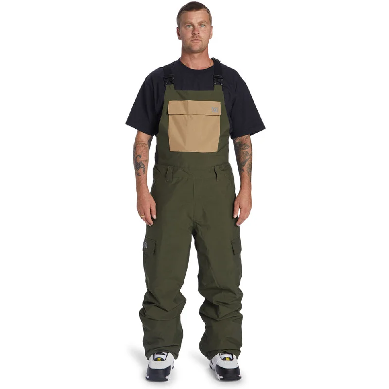 Docile Bib Snowboard Pants Comfortable Wide-Leg Pants