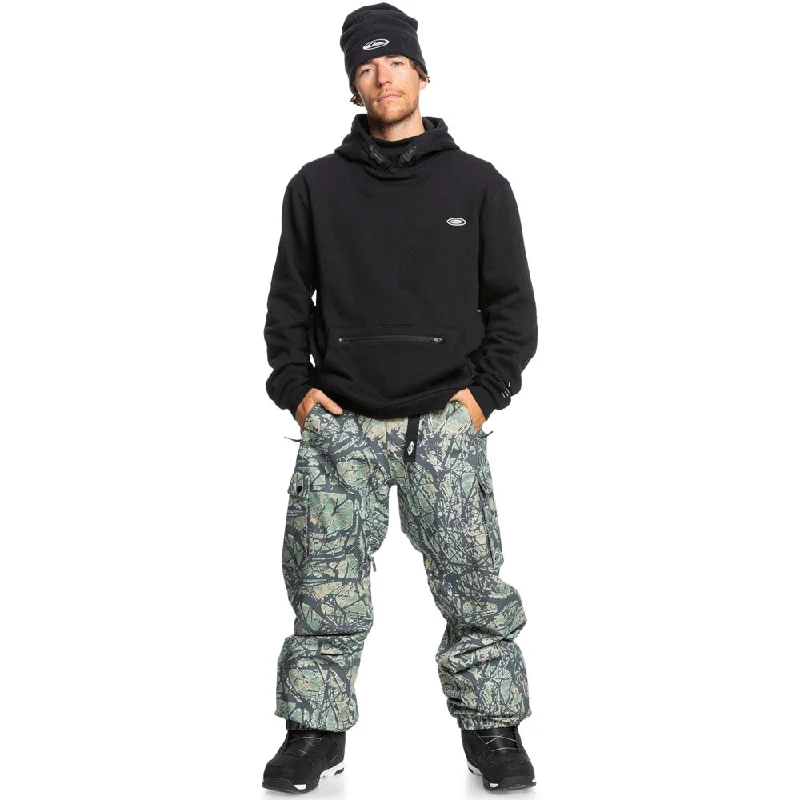 Snow Down Cargo Snowboard Pants Stylish Slim Trousers