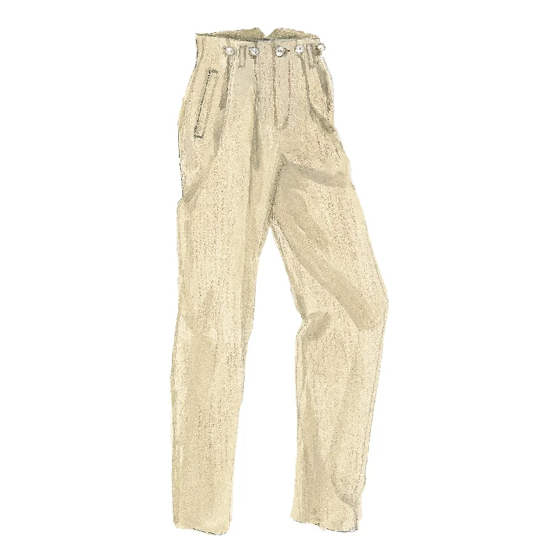 The Linen Glamour Pants Chic Checkered Pants