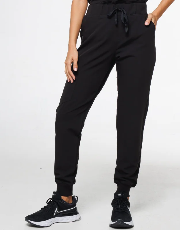 Signature Jogger Pants -  Black Comfortable Cargo Pants