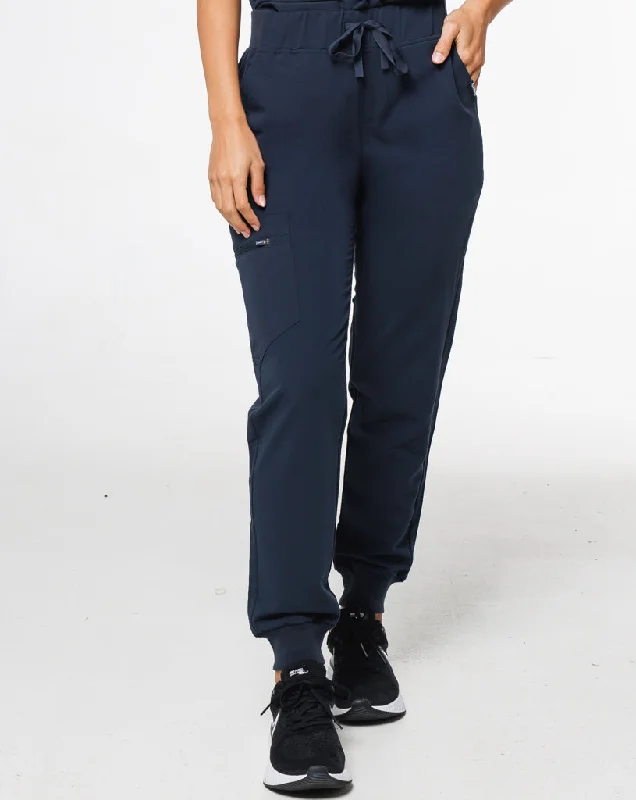 Signature Jogger Pants - Navy Formal Slim Pants