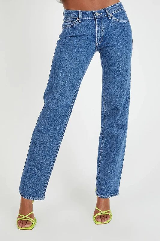 A 99 Low Straight Jean Cecilia Organic Stylish Relaxed Fit Skinny Jeans