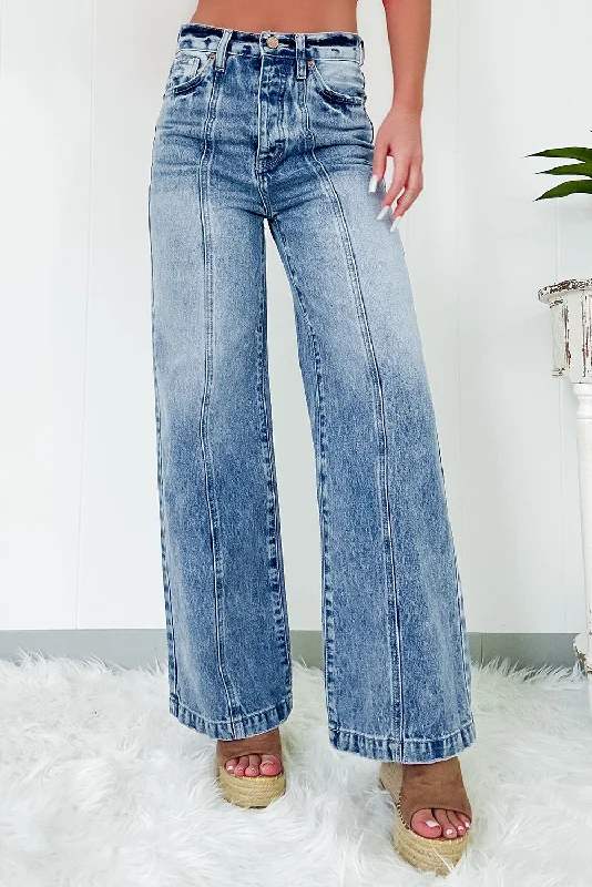 PRICKLE & POLLY Darcy Jean Fashionable Button-Front Jeans