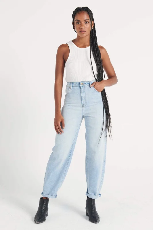 Rollas Geanie Jean - Stella Blue Stylish High-Waisted Denim