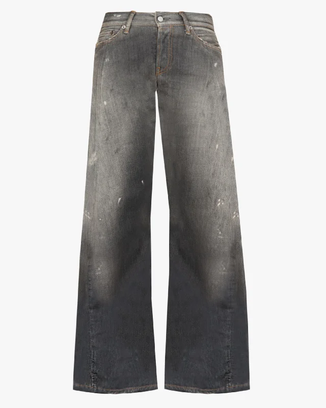 2006 Black Trafalgar Jean Fashionable Cropped Denim Jeans