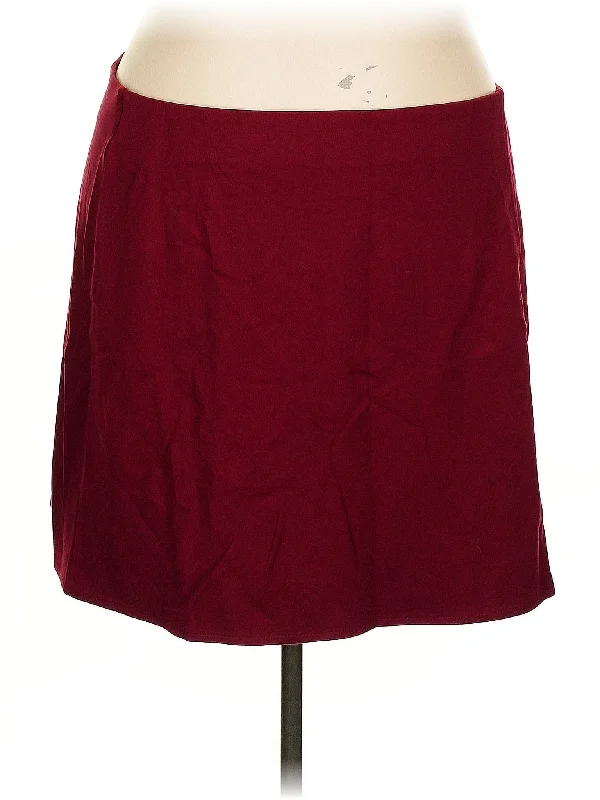 Casual Skirt elastic waist skirt