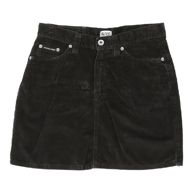 Dolce & Gabbana Mini Denim Skirt - 29W UK 10 Black Cotton relaxed fit skirt