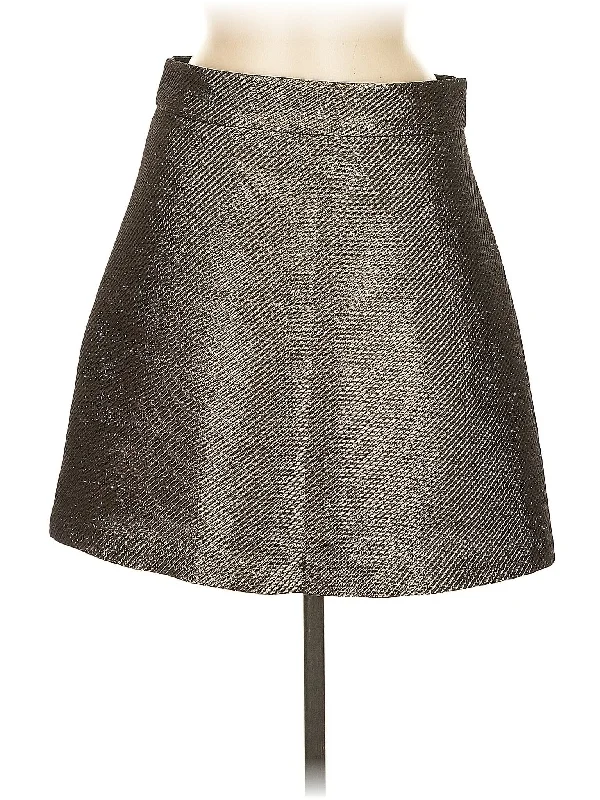 Faux Leather Skirt cashmere skirt rich