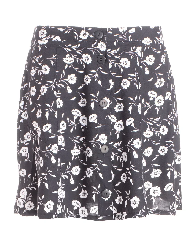 Label Amy Short Skirt velvet skirt rich