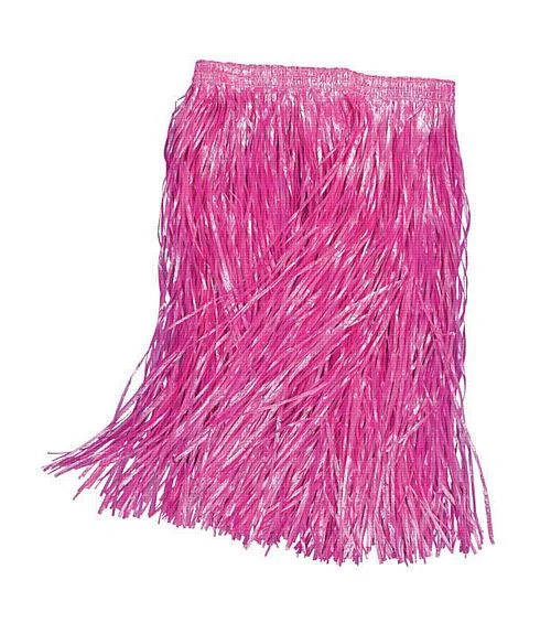 Pink Grass Skirt- 60cm wool skirt warm